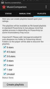 Poweramp Music Companion screenshot 3