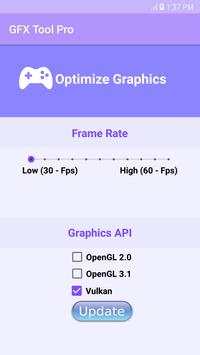 GFX Tool for PUBG (No Ban) screenshot 1