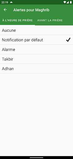 Horaires de prières screenshot 3