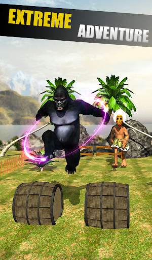 Rush Angry Kong Jungle Run screenshot 9