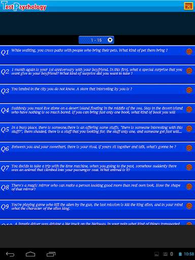 TEST PSYCHOLOGY screenshot 12