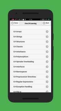 Free C# Learning screenshot 3