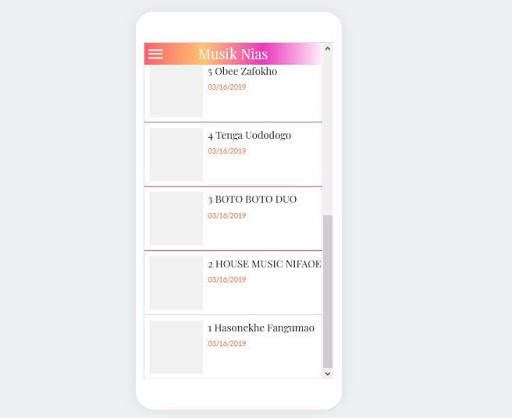 Musik Nias screenshot 3