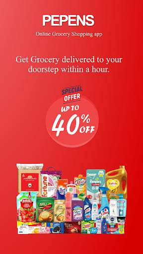 Pepens - Online Grocery Shopping App screenshot 1