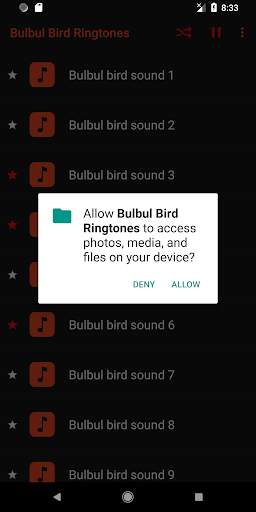 Bulbul Bird Ringtones स्क्रीनशॉट 2
