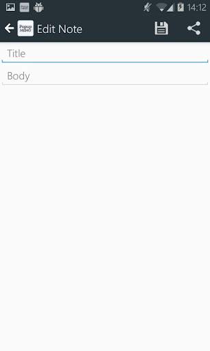 Popup Memo 3 تصوير الشاشة