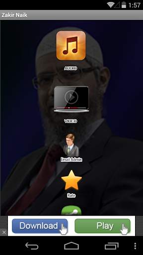 Zakir Naik Audio Video Bayan screenshot 1