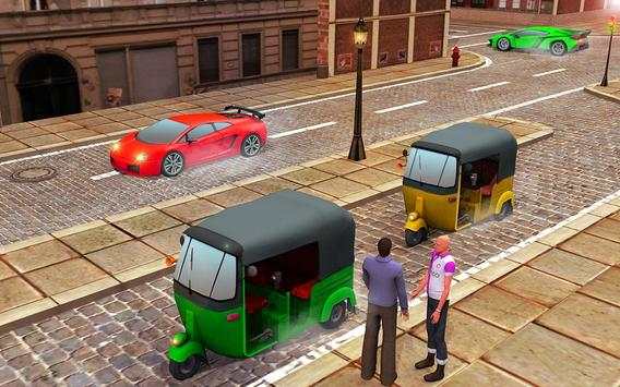 Rickshaw driving games 3d: rickshaw simulator 2018 screenshot 3