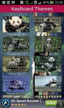 Tema Keyboard Panda Lucu screenshot 6