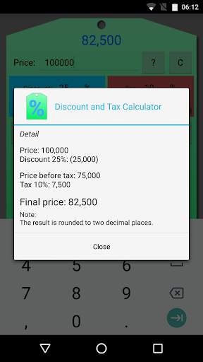 Discount and Tax Calculator screenshot 6