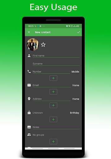 Contacts    screenshot 2