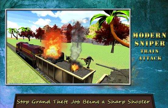 Modern Sniper Train Attack screenshot 10