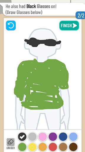Line Up: Draw the Criminal screenshot 2