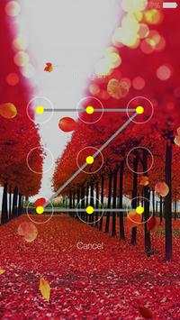 Autumn lock screen screenshot 3