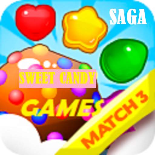 Match 3 Games : Sweet Sugar Candy 13