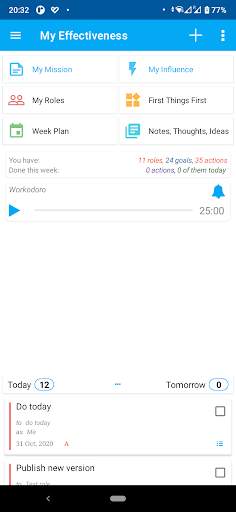 My Effectiveness Habits screenshot 3