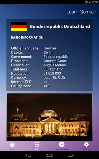 Learn & Speak German Language Quick Audio Course скриншот 1