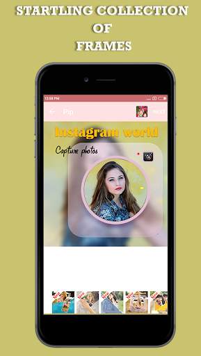 Pip Selfie Camera screenshot 1