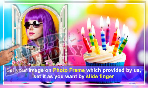 Birthday Dual Photo Frames screenshot 2
