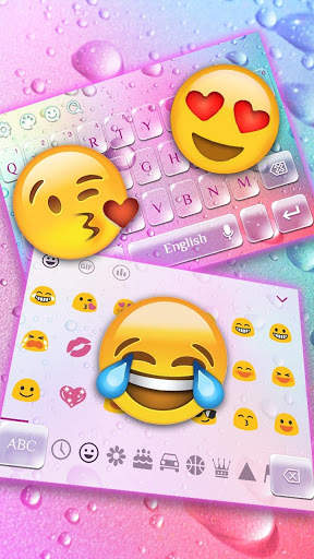 Colorful Water keyboard screenshot 3