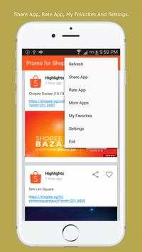 Promo for Shopee screenshot 4