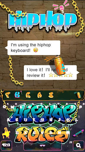 Hiphop Keyboard screenshot 2