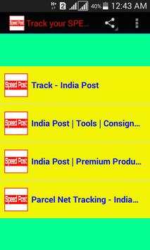 Track Your SPEED POST screenshot 4