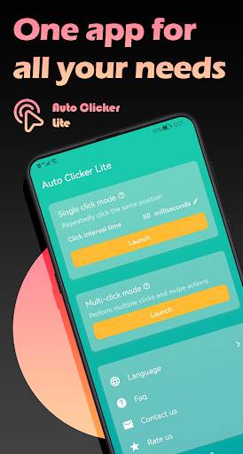 Auto Clicker Lite screenshot 1
