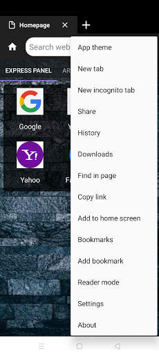 Go Browser screenshot 2