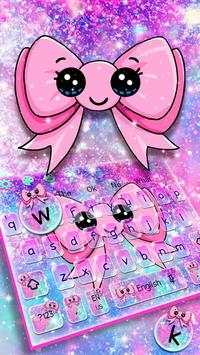 Cute Kawaii Bow keyboard screenshot 2