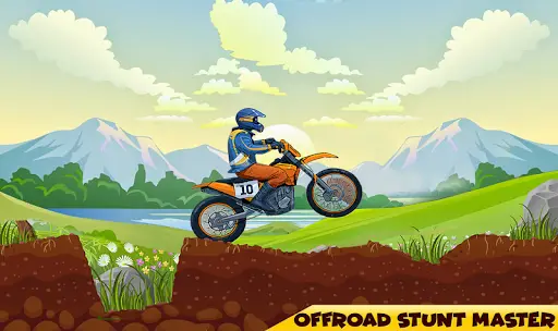 Off-Road Bike Racing Game - Tricky Stunt Master 9 تصوير الشاشة