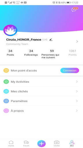 HONOR Club screenshot 5