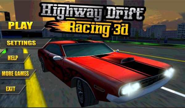Highway Drift Racing 3d Games screenshot 1