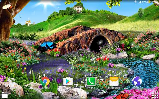 3D Butterfly Live Wallpaper screenshot 5