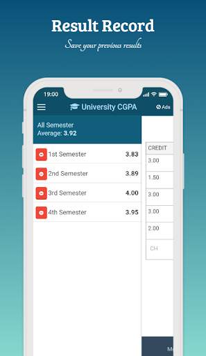 University CGPA Calculator screenshot 3
