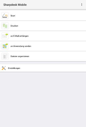 Sharpdesk  Mobile screenshot 1