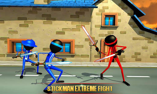 Stickman Ninja War Extreme Fight 3D screenshot 4