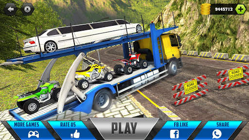 Car Transporter Cargo Truck Driving Game 2020 screenshot 11