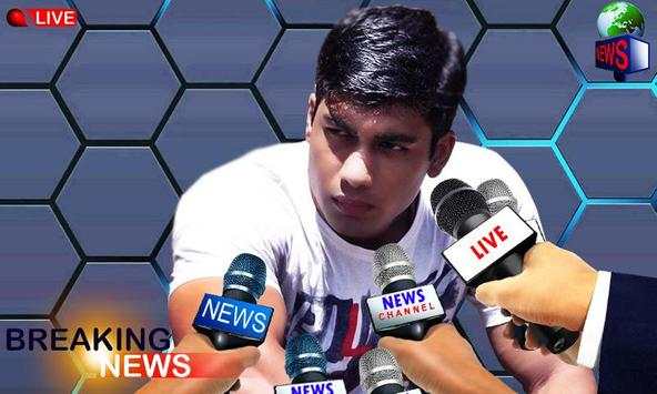 Breaking News Photo Editor 3 تصوير الشاشة