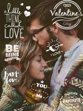 Valentine Whisper - Photo Grid 1 تصوير الشاشة