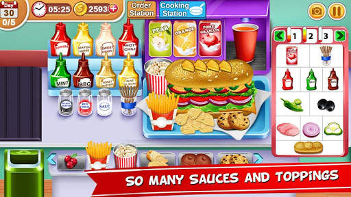 My sandwich Shop Cooking & Restaurant Chef Game screenshot 2