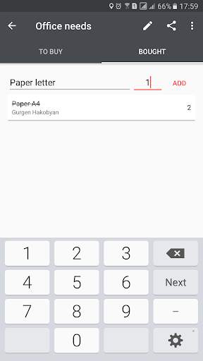 Family Shopping List Manager screenshot 6