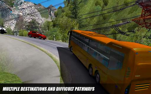 Bus simulator:coach bus simulation free bus games screenshot 3