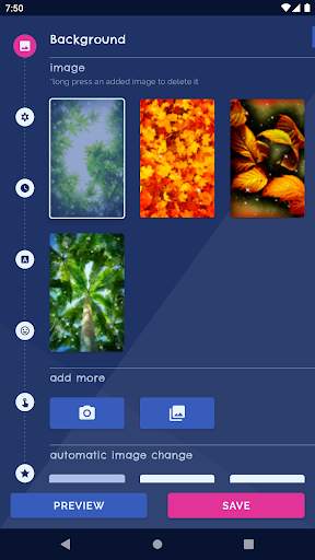 Spring Leaves Live Wallpaper screenshot 1