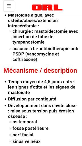 O R L (Oto-Rhino-Laryngologie) screenshot 13