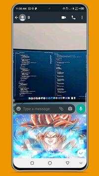 Keyboard Theme For Dragon Ball Z screenshot 8