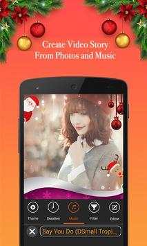 Christmas Video Photo Maker screenshot 2