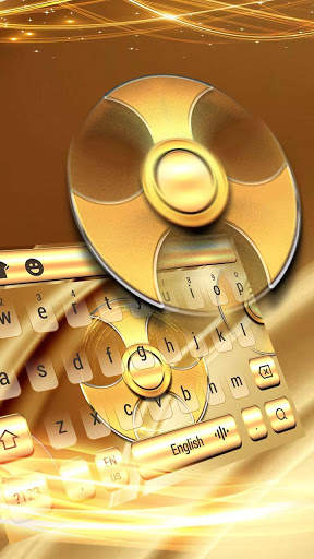Gold fingertip rotation keyboard screenshot 2