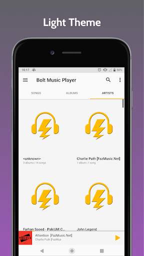 Bolt Player - Mp3 Player, Audio Player 7 تصوير الشاشة