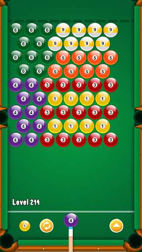 Menembak bola biliar screenshot 2